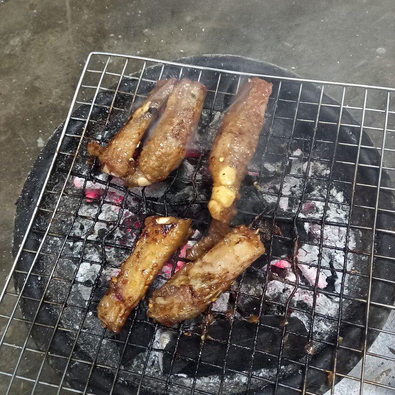 Step 3 Grill the ribs Honey grilled ribs