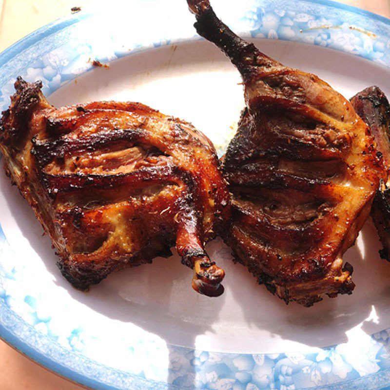 Step 3 Roast honey duck using an air fryer Honey duck roasted using an air fryer