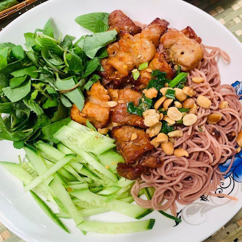 Step 5 Final product Grilled meat vermicelli