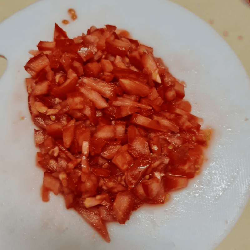 Step 1 Prepare the ingredients for Tomato Sauce Mushrooms