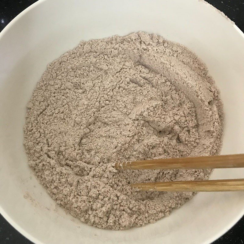 Step 2 Mix the brown rice cake batter