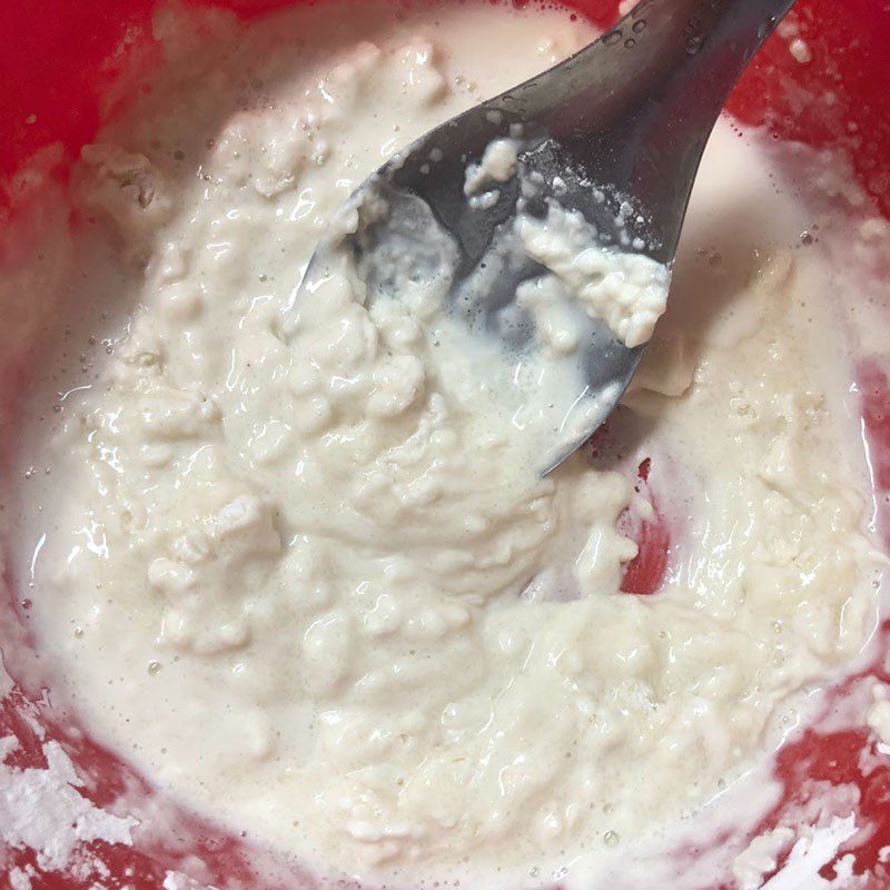 Step 2 Prepare crispy flour Sake fried with crispy flour