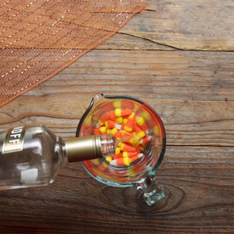 Step 1 Mix the Candy Corn Cocktail