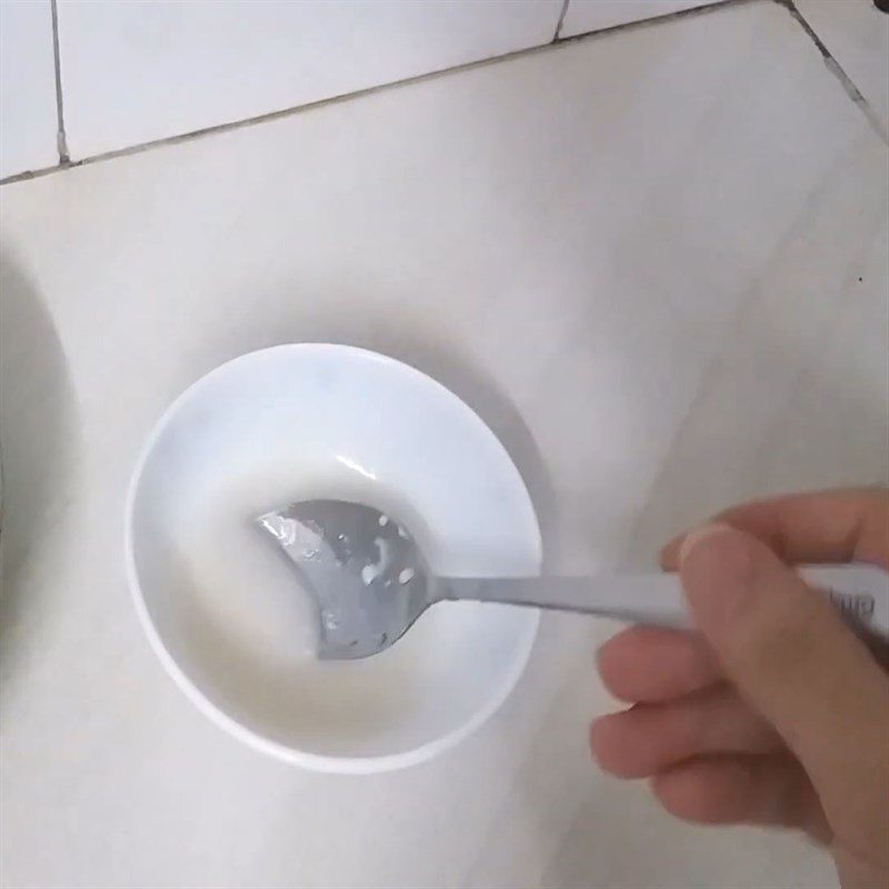 Step 4 Prepare Coconut Milk Coconut Sticky Rice with Lotus Seeds