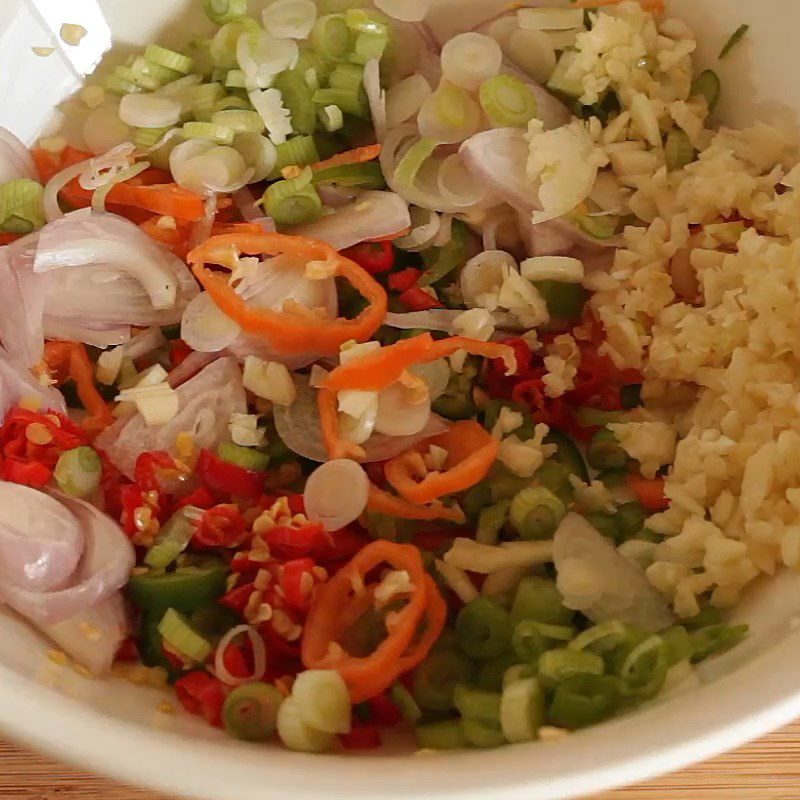 Step 2 Prepare the fish sauce Mango fish sauce