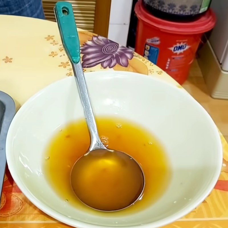 Step 2 Mix the salad dressing for Shredded Chicken Salad