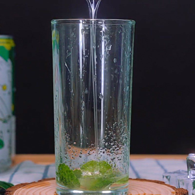 Step 2 Mix 7up soda Upjito