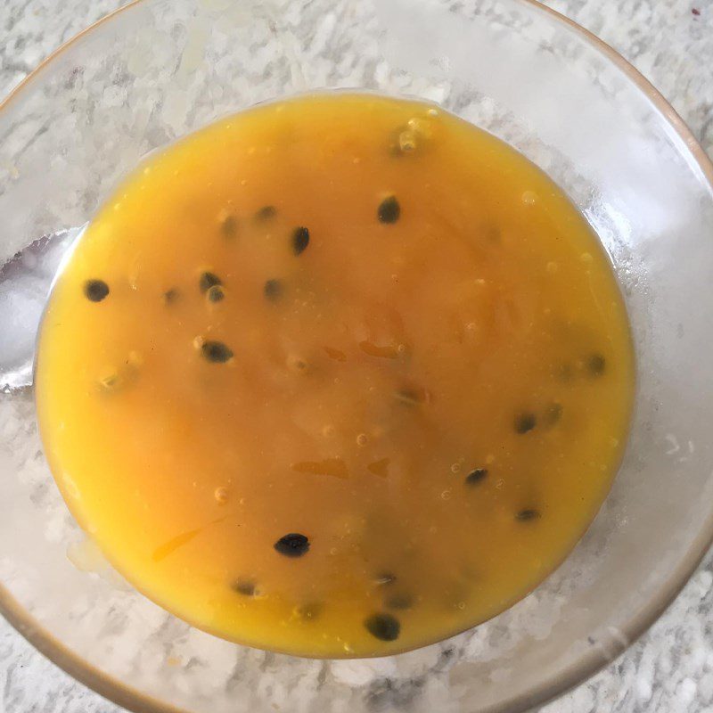 Step 2 Make Passion Fruit Sauce for Shrimp with Passion Fruit Sauce