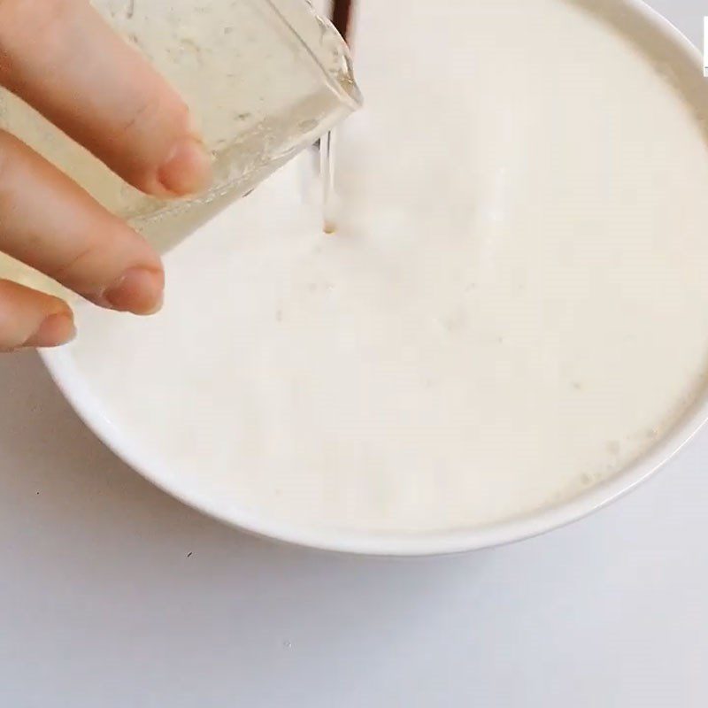 Step 4 Mix the yogurt Fruit yogurt