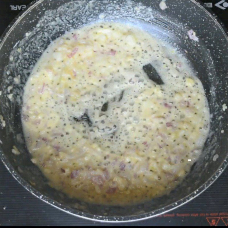 Step 2 Roast the spices for Almond Soup