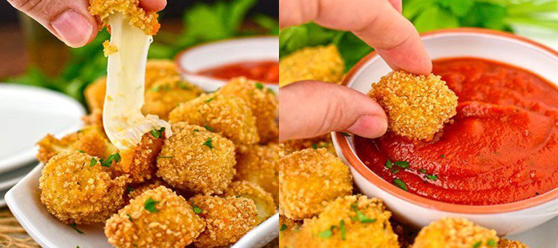 Crispy Fried Cheese Balls