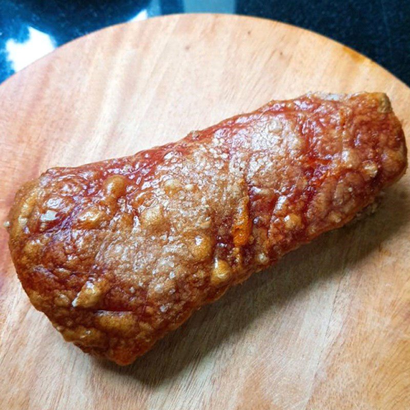 Step 4 Baking pork with an air fryer for baked wet cake