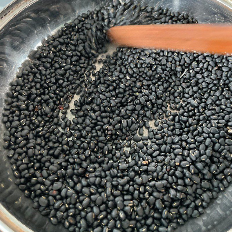 Step 2 Roasted Black Beans Roasted Black Bean Water