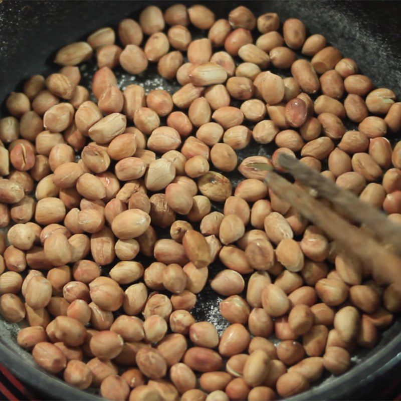 Step 1 Roasting peanuts Roasted Peanuts with Garlic Butter