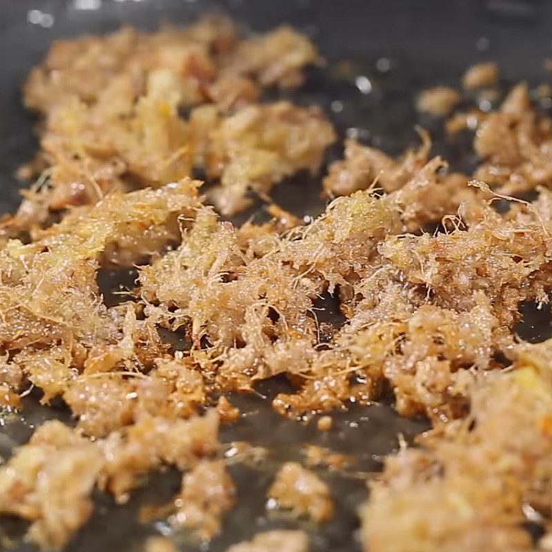 Step 2 Stir-fried minced meat with galangal Stir-fried minced meat with galangal