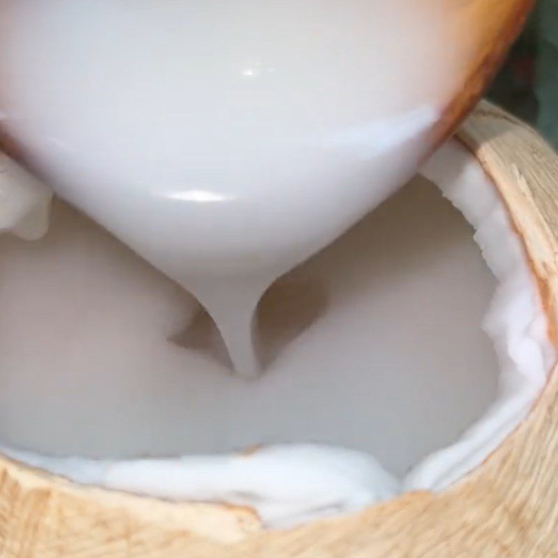 Step 2 Coconut jelly Coconut jelly (Recipe shared from Tiktok Cooking with TasteVN)