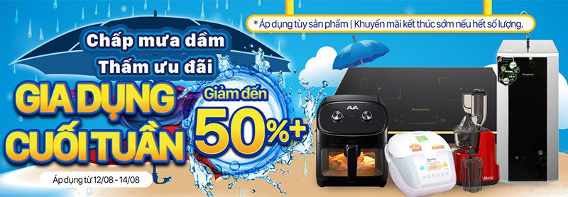 TasteVN offers HUGE discounts when buying household appliances in August 2022