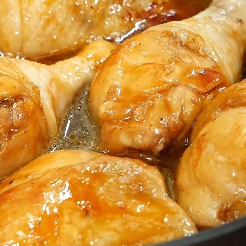 Step 5 Braised Chicken Thighs with Fish Sauce
