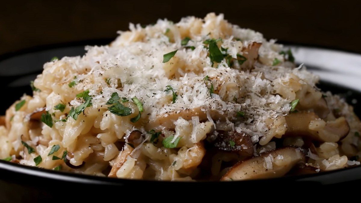 Shiitake Mushroom Risotto