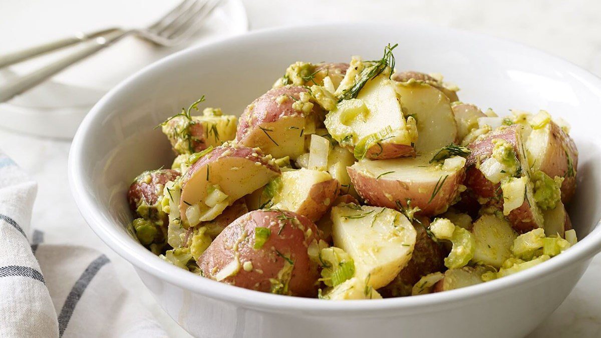 Baked Potato Avocado Salad