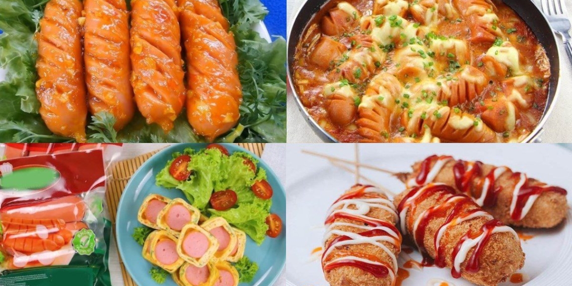 sausage what delicious dish collection 13 delicious dishes from steamed sausage 10738