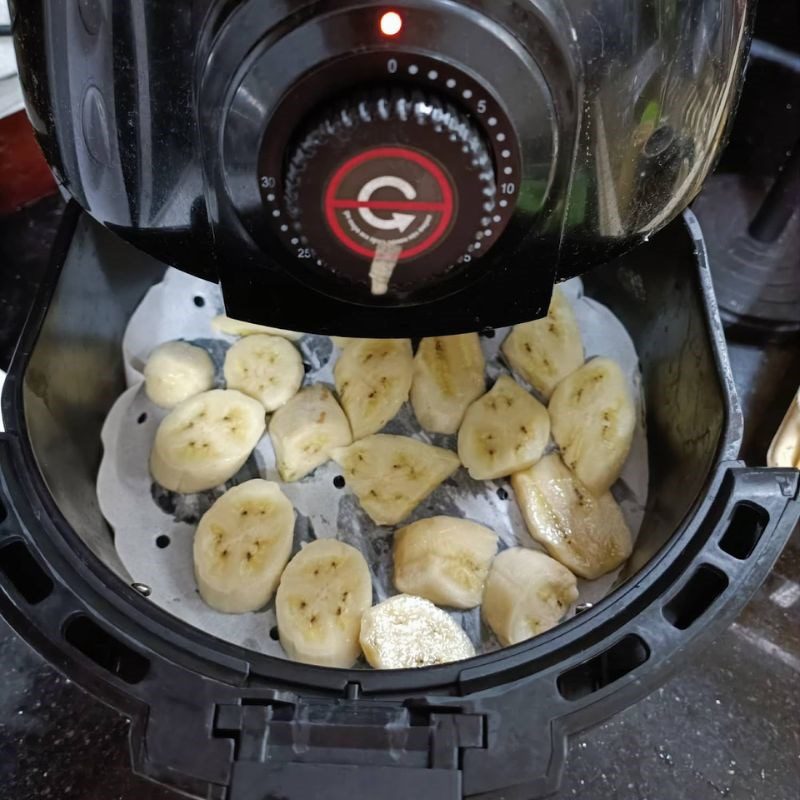 Step 1 Dehydrate the bananas Cinnamon Banana Cookies