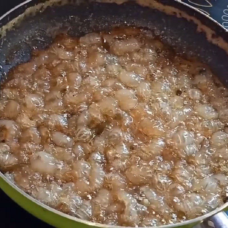 Step 4 Making Jam Chewy Lychee Jam