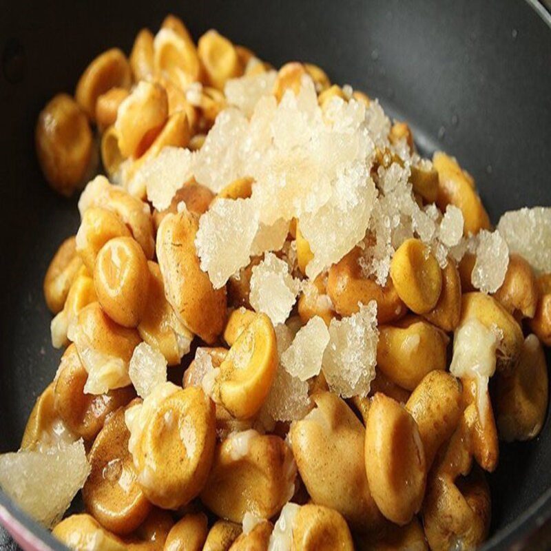 Step 3 Making candied pomelo peel