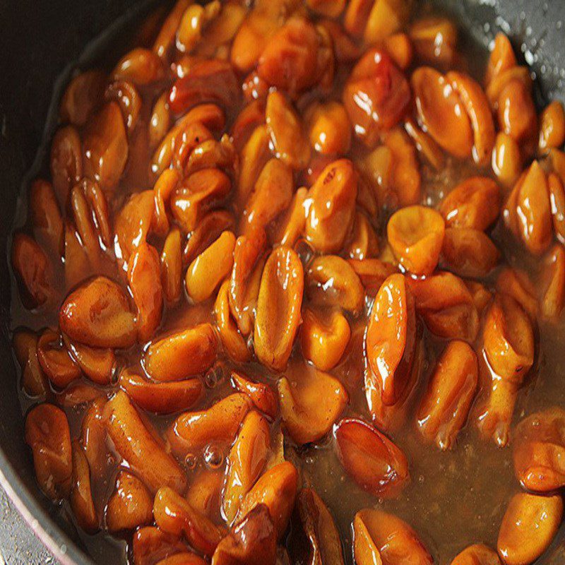 Step 3 Making candied pomelo peel