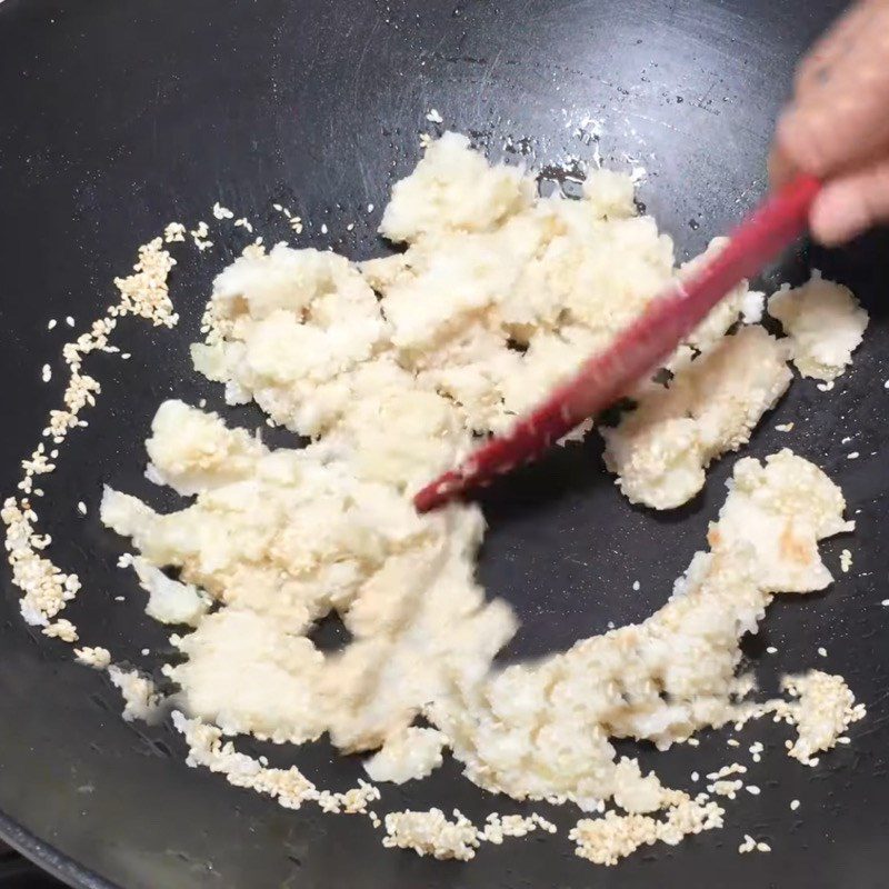 Step 1 Cooking the Winter Melon Filling for Bánh bà xã