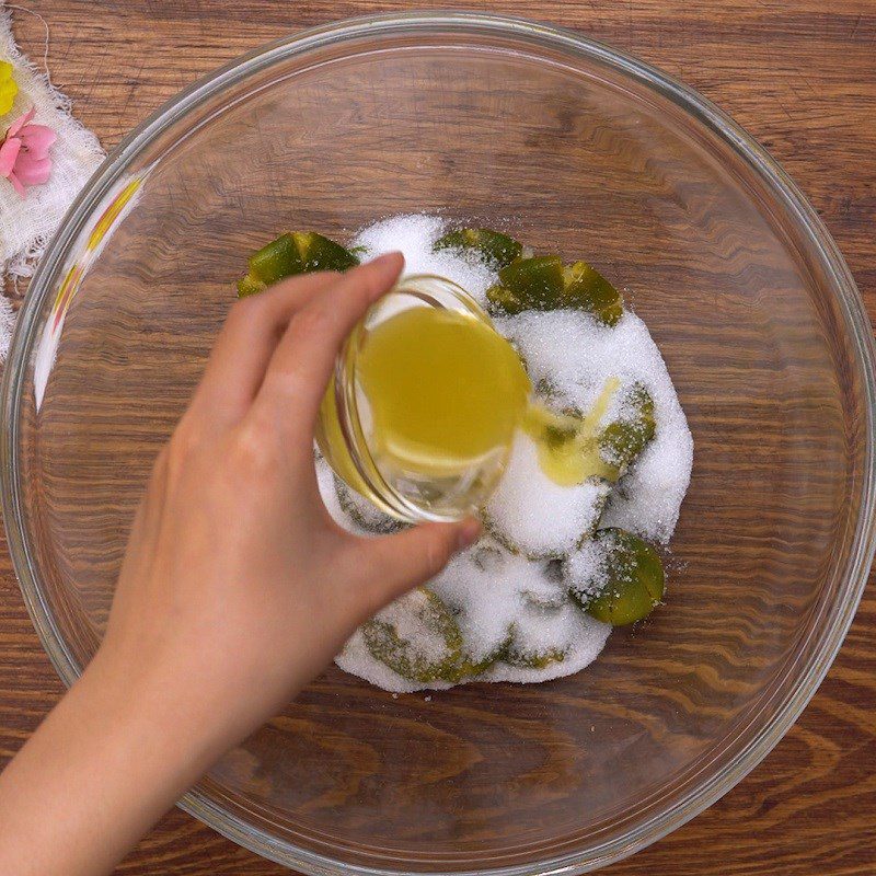 Step 3 Cook the kumquats for kumquat jam