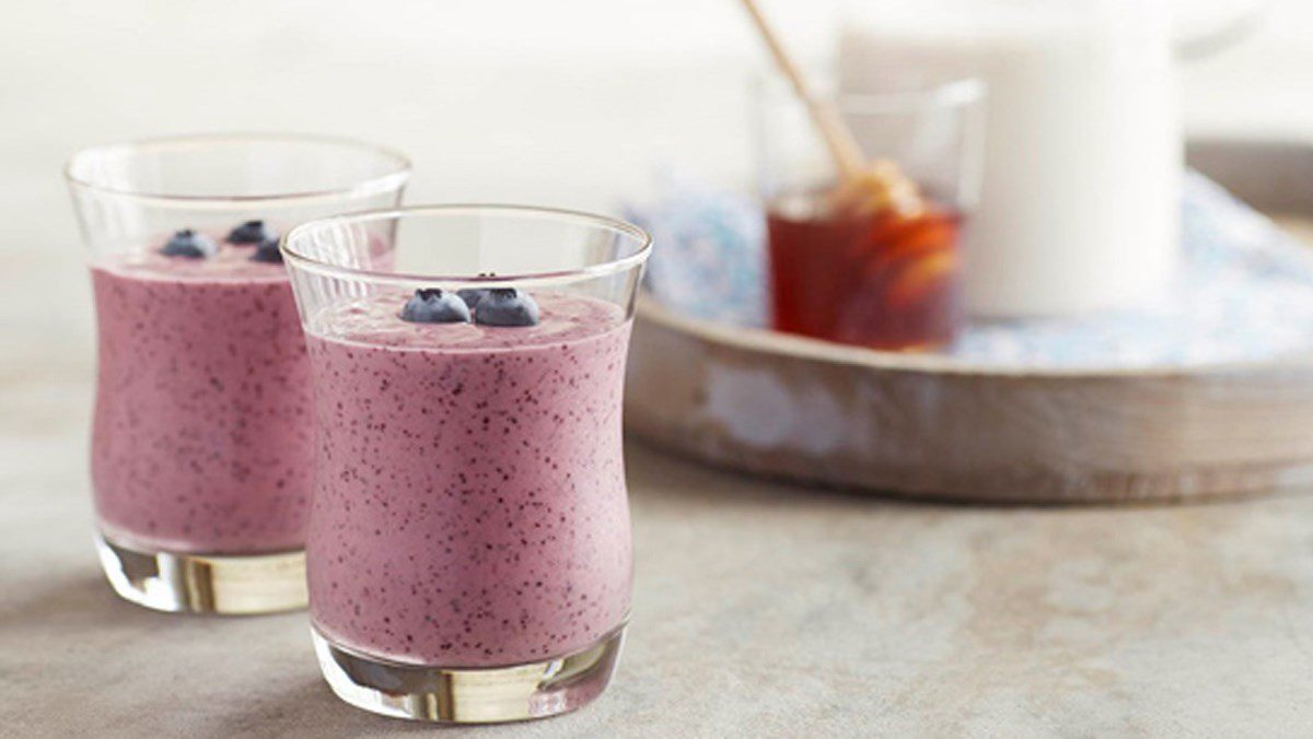 Blueberry Banana Avocado Smoothie