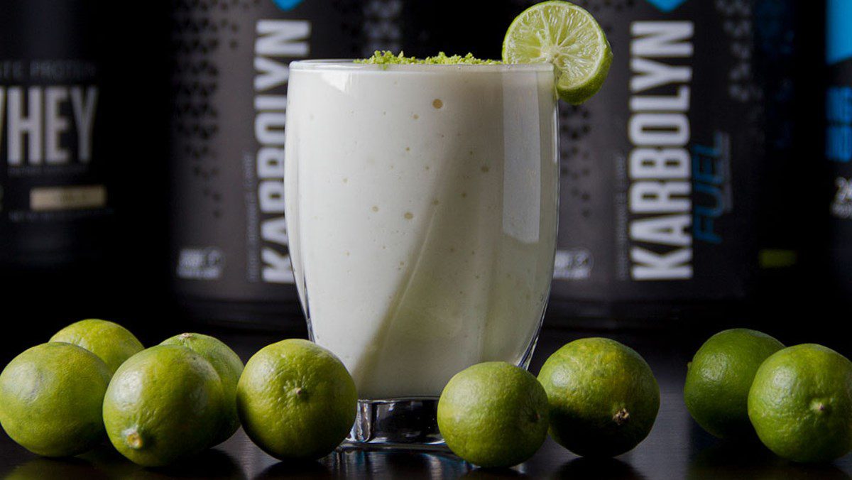 Key lime pie protein smoothie