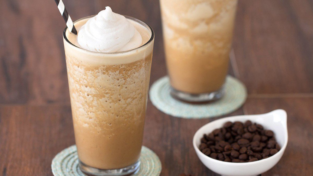 Mocha coffee protein smoothie