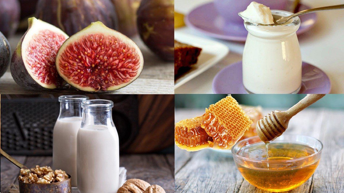 Ingredients for Fig Smoothie