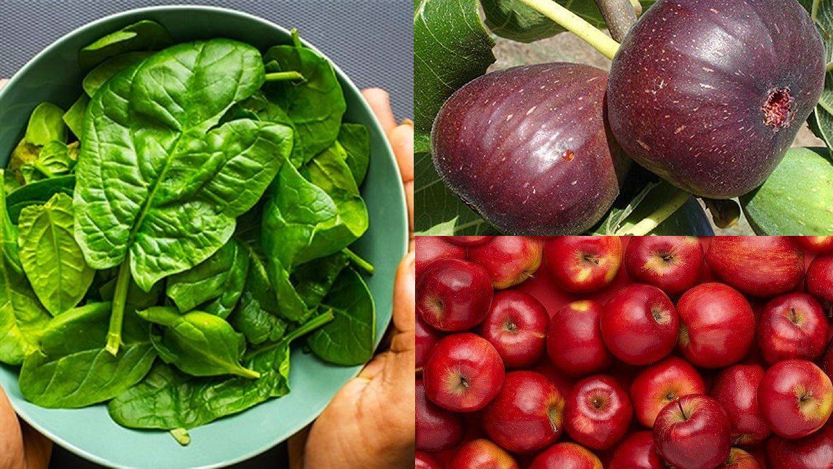 Ingredients for American fig smoothie