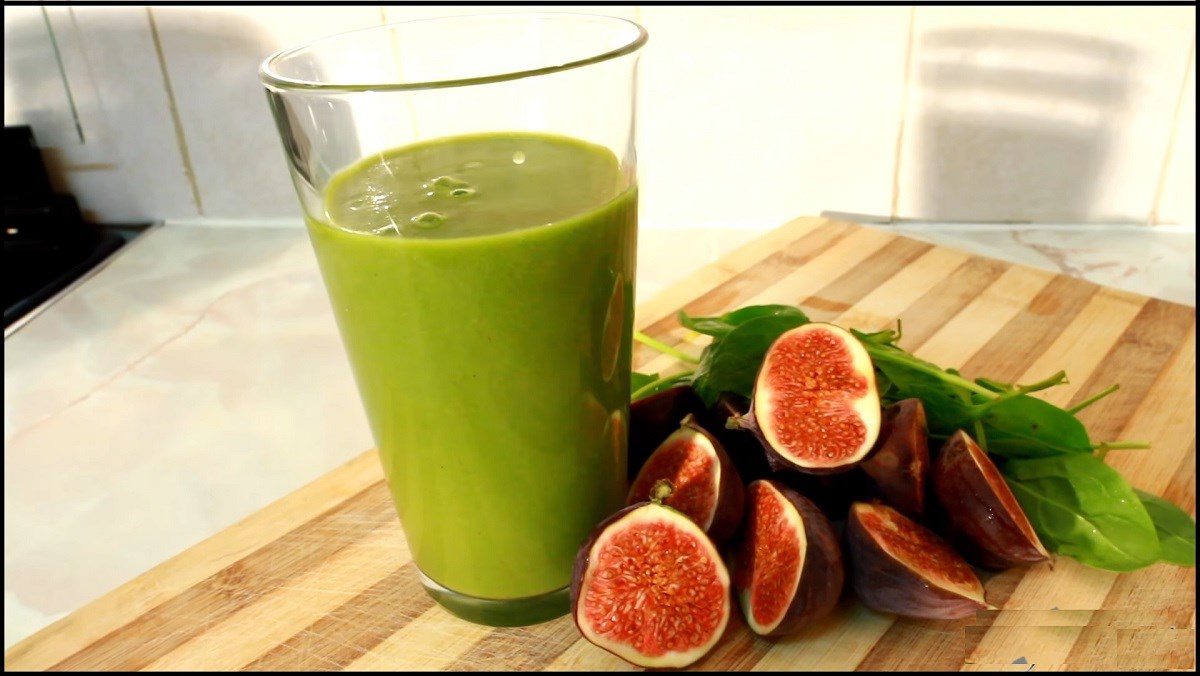 Jackfruit Apple Spinach Smoothie