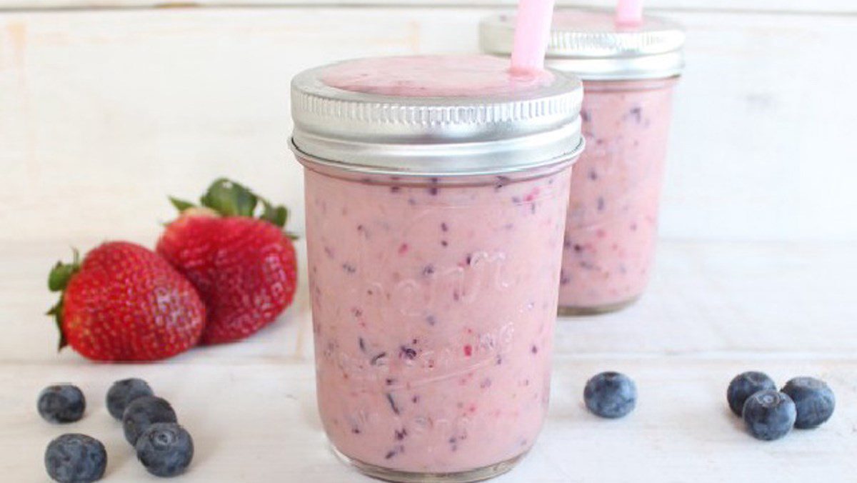 Mixed Blueberry Smoothie