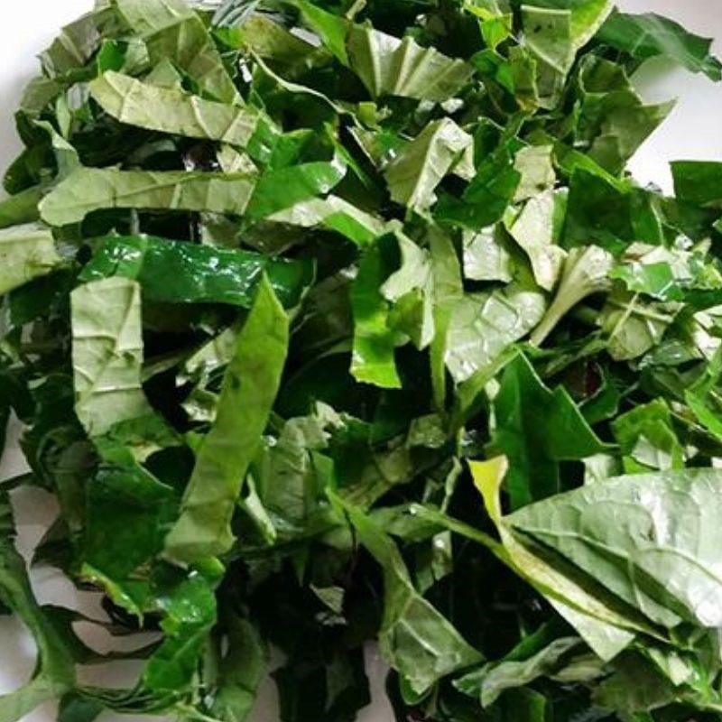 Step 1 Prepare the ingredients for Fish Paste with Betel Leaves