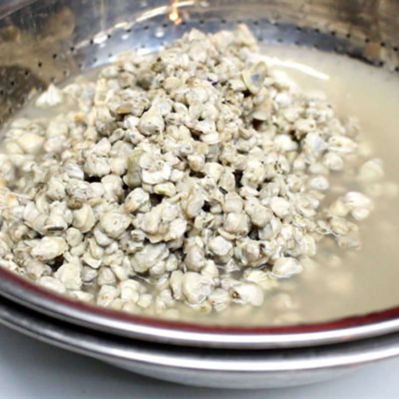 Step 1 Preparing Clams Fried Rice with Clams