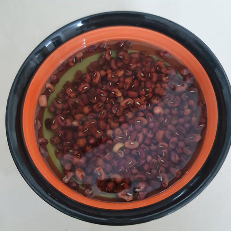 Step 1 Prepare the ingredients for Red Bean Tào Phớ