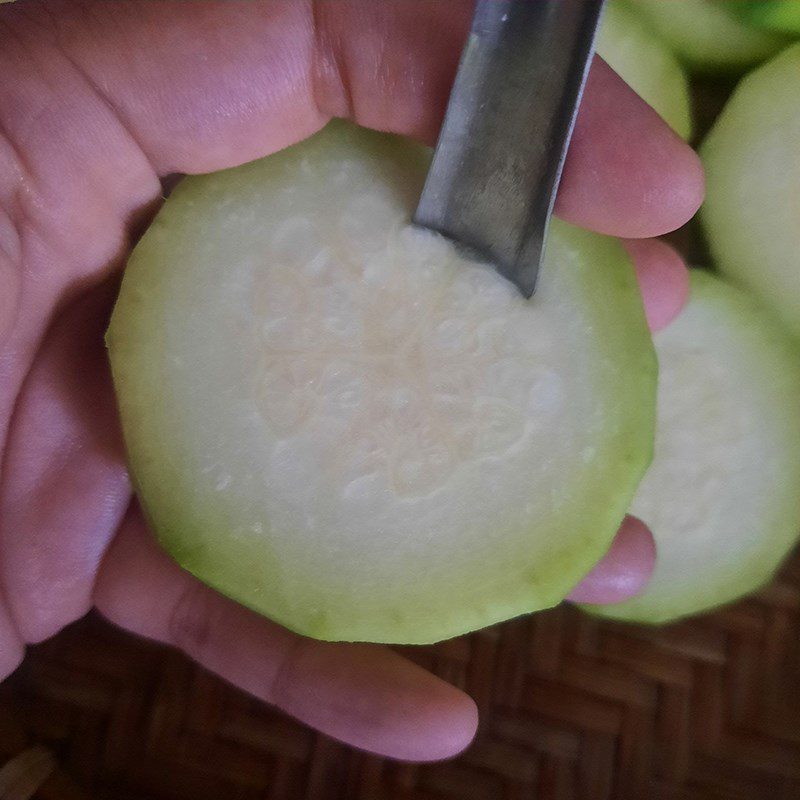 Step 2 Prepare the winter melon Stuffed Winter Melon Soup