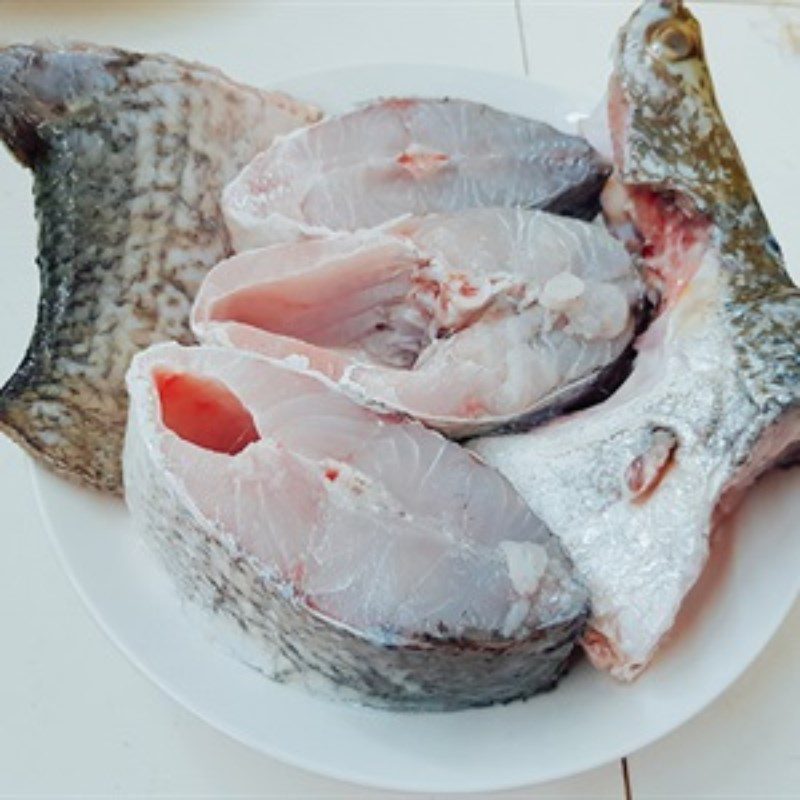 Step 1 Prepare striped bass Steamed striped bass with soy sauce