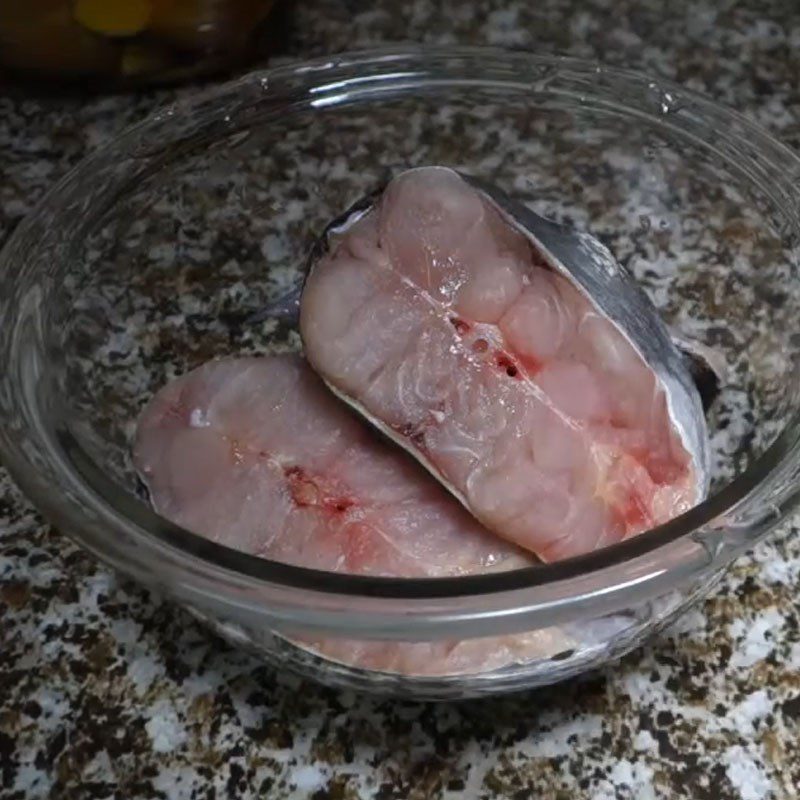 Step 1 Prepare catfish Braised catfish with turmeric