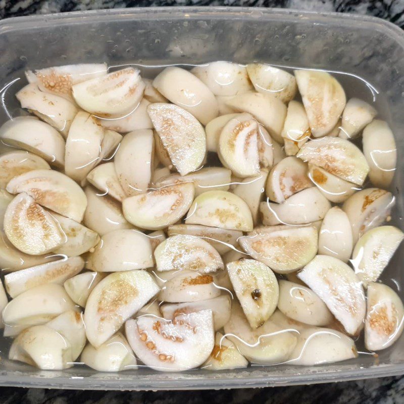 Step 1 Prepare the eggplant Quick pickled eggplant (Recipe shared by a user)