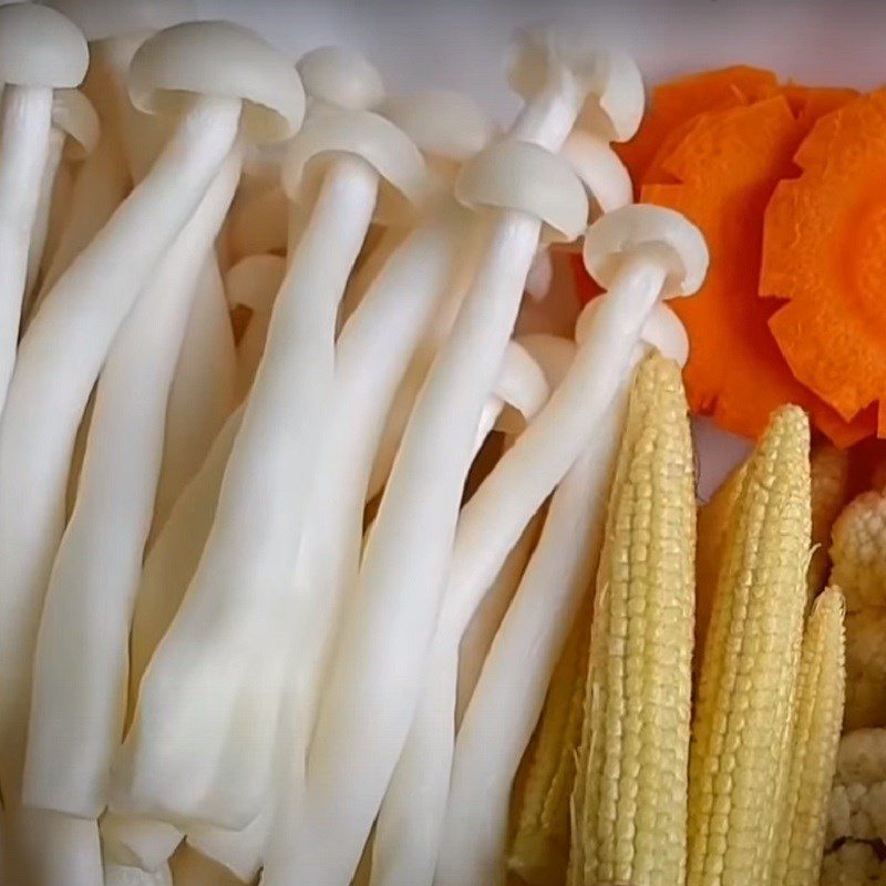 Step 1 Prepare the vegetables for Spicy Vegan Kimchi Noodles