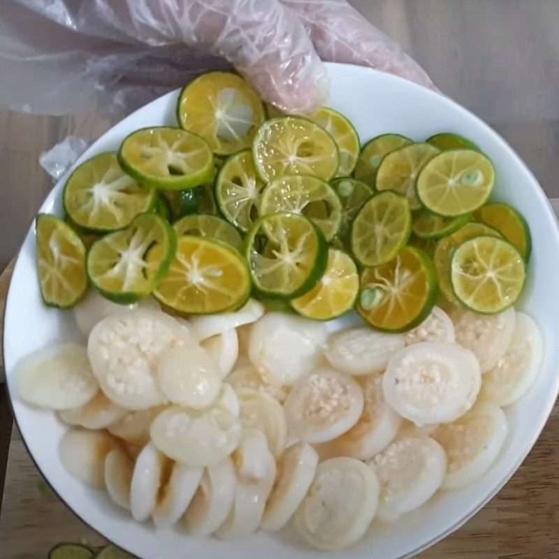 Step 2 Prepare the vegetables Beef salad with eggplant