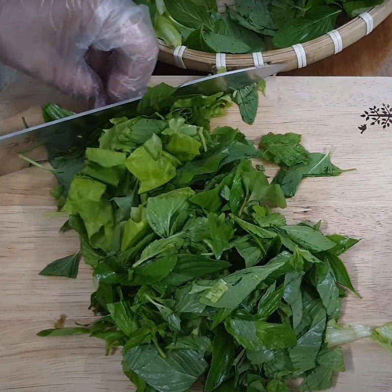 Step 2 Prepare the vegetables Beef salad with eggplant