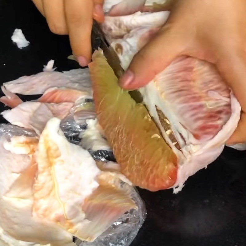 Step 1 Prepare the ingredients for Smoked Salmon Salad with Yogurt Dressing