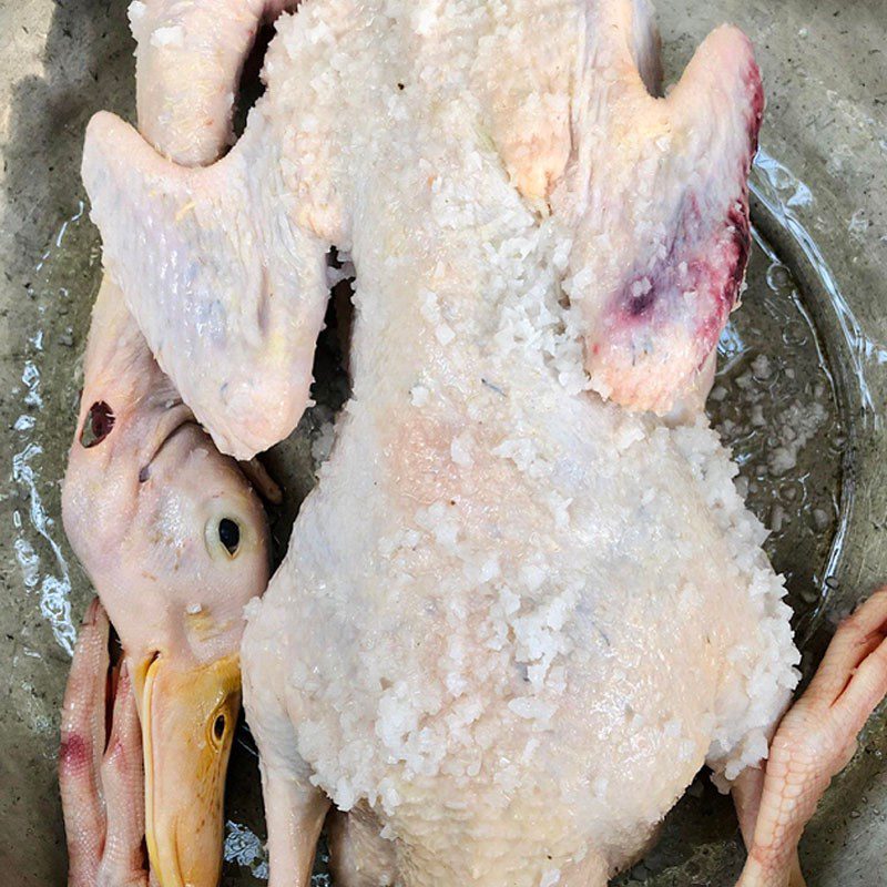 Step 1 Prepare the ingredients for Honey Roasted Duck using an air fryer